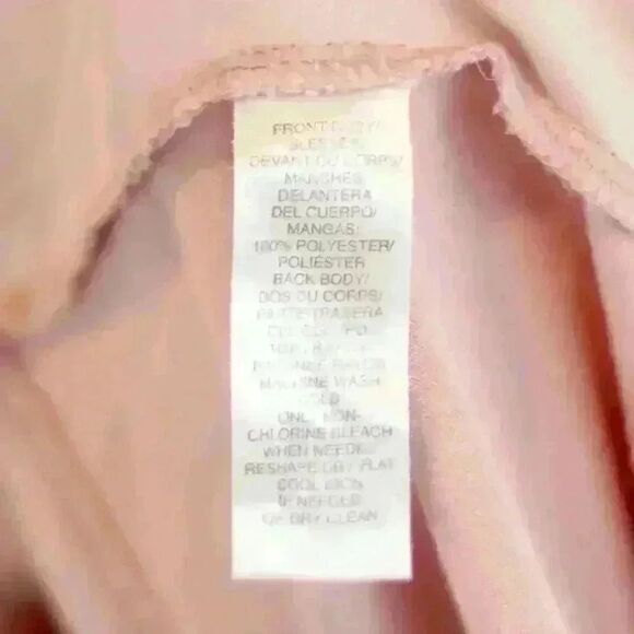 J.Crew Pink Ruffle Tulle Midi Dress in "Ashen Clay" w/Gold Velvet Detail Size 4 - Picture 9 of 9